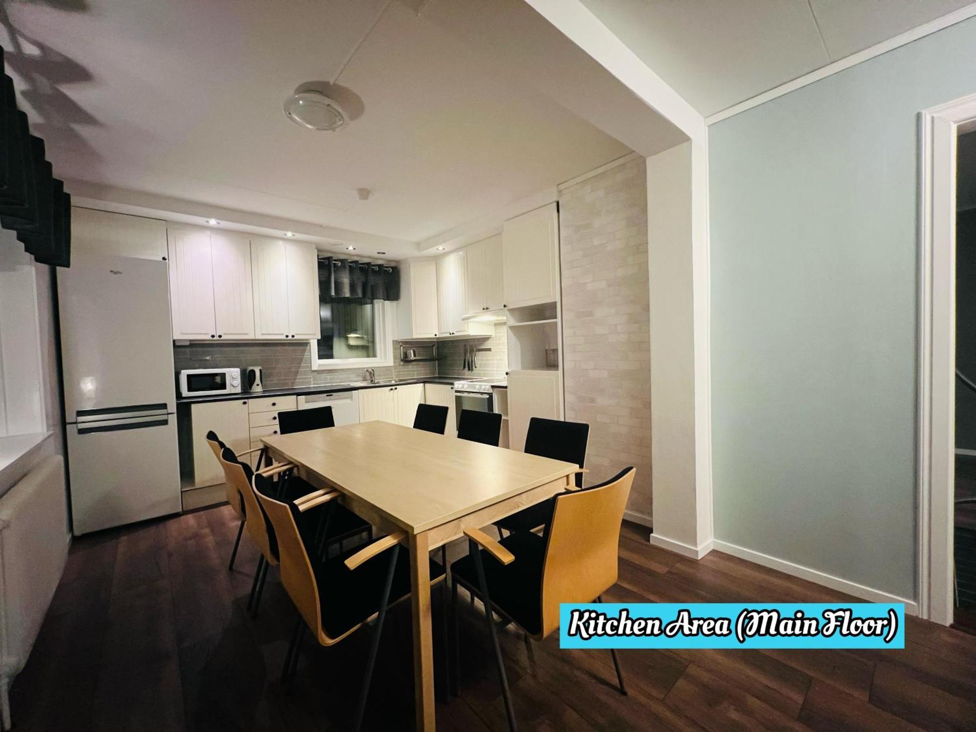 Kiruna Accommodation Vintergatan 5B, Villa For 10 Person ภายนอก รูปภาพ